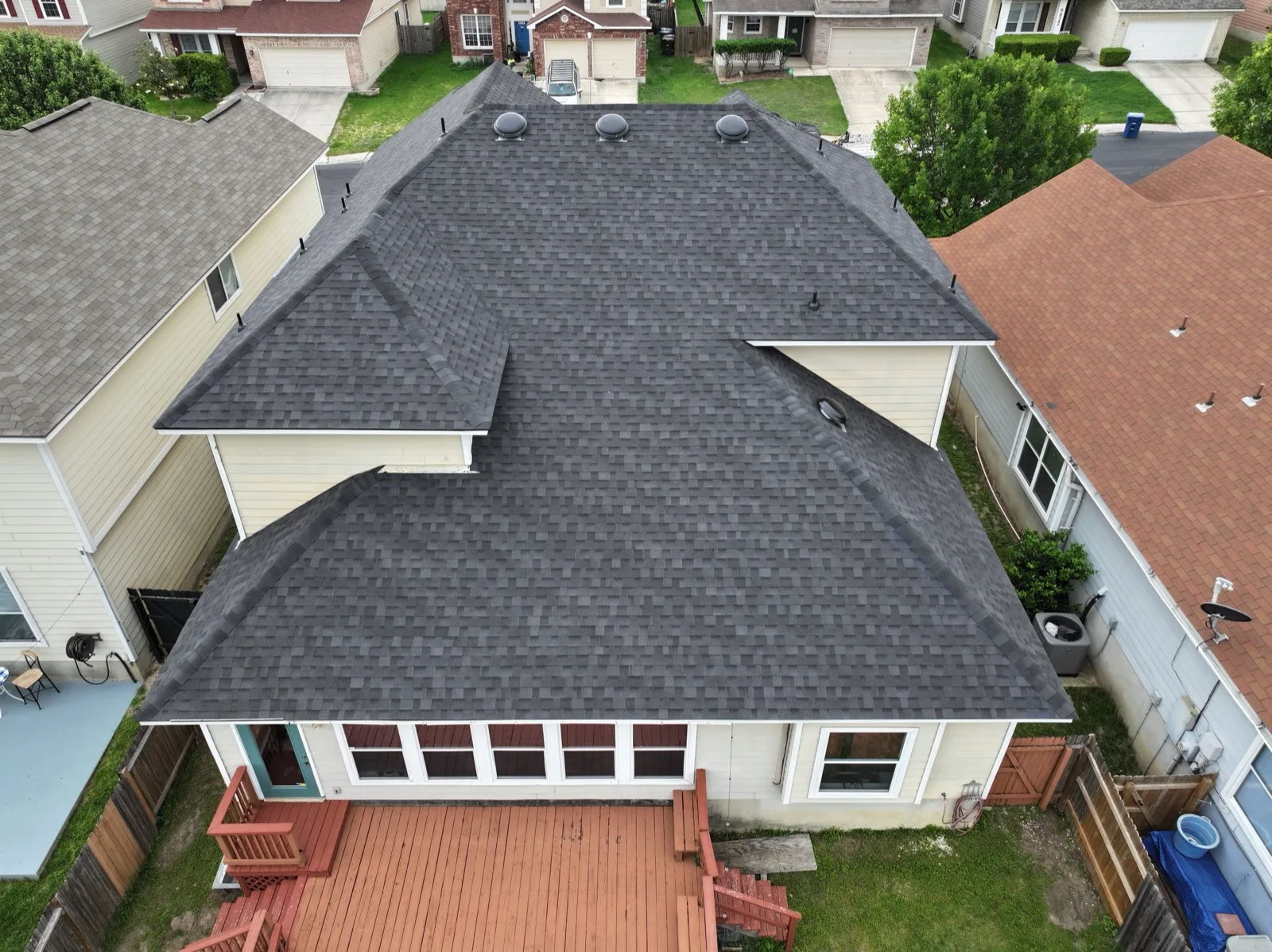 What Does Hail Damage on a Roof Look Like in Texas?